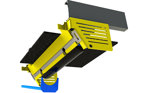 Garde de rouleau de retour
